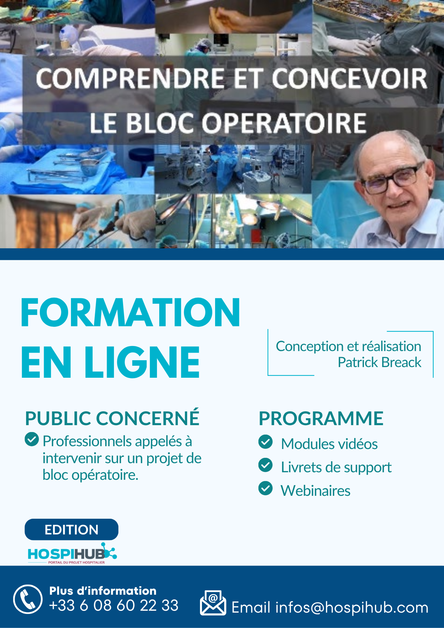 Couverture du Programme Vidéos de Formation Hospihub