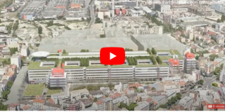 Campus hospitalo-universitaire Grand Paris-Nord : projet du groupement Renzo Piano Building Workshop