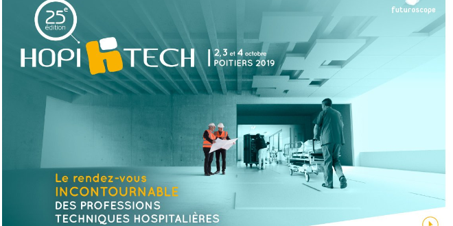 HOPITECH 2019, Journées d’études et de formation des techniques et de l’ingénierie hospitalières