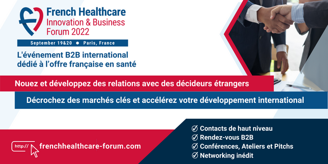 French Healthcare Association organise le premier forum international dédié à l’offre française en santé