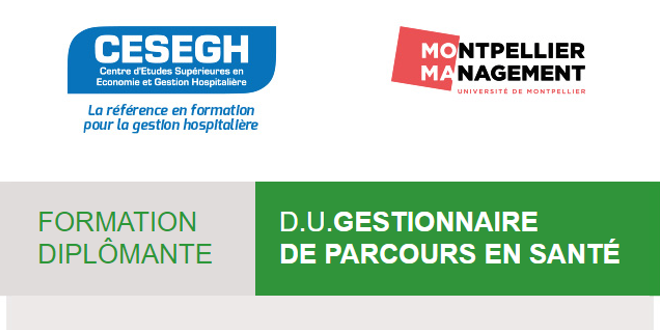 D.U. Gestionnaire de parcours en santé : un nouveau diplôme proposé par le CESEGH et l’Institut MOMA