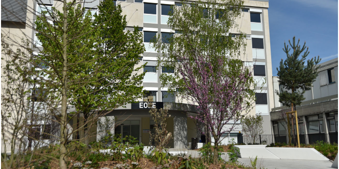 Eole, nouveau bâtiment de l'hôpital de la Pitié-Salpêtrière AP-HP , a été inauguré