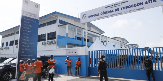 Inauguration de la première phase des locaux réhabilités de l’hôpital général de Yopougon-Attié