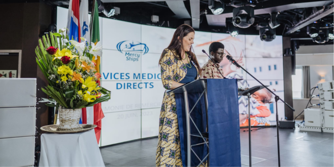 Avant de quitter le Sénégal, le Global Mercy™ a réuni ses partenaires sénégalais et gambiens