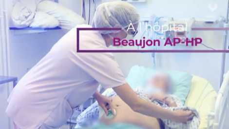 Reportage en salle de naissance auprès des sages-femmes de l’hôpital Beaujon AP-HP